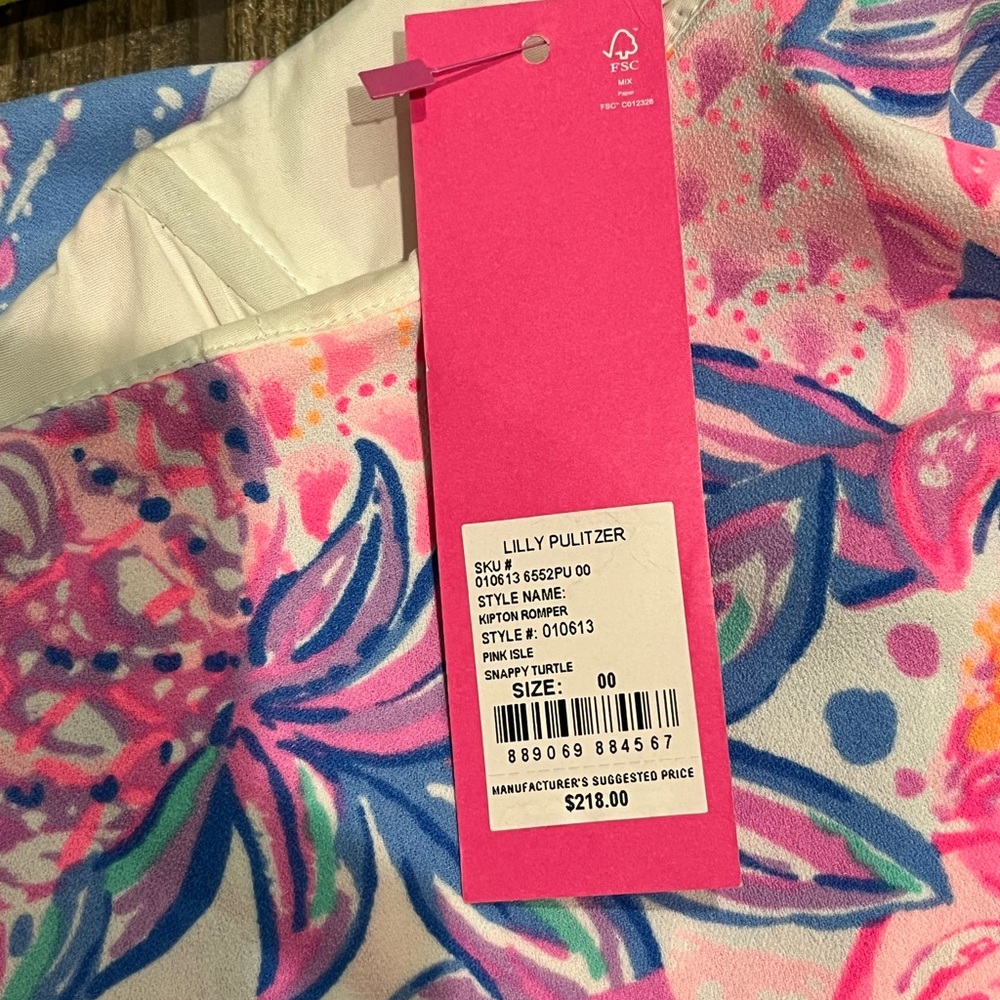 Lilly Pulitzer one shoulder dress NWT - Picture 5 of 5
